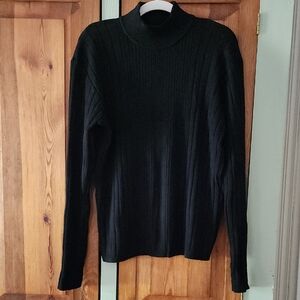Liz Claiborne Black Turtleneck Sweater